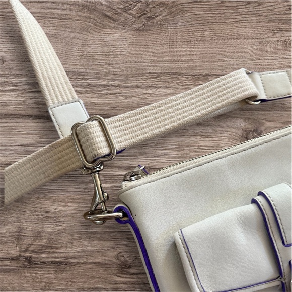 Vintage Y2K Coach Ivory Hamptons Swing /Crossbody Bag - Picture 5 of 14